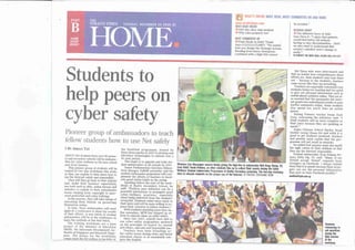 Straits Times Article   Cwsap Launch 23 Nov 09
