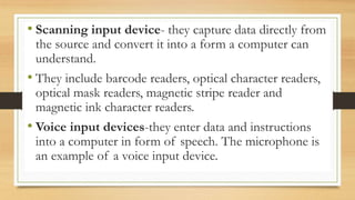 Voice Data Entry Devices Examples STRAND 1 FOUNDATION OF PRETECHNICALSTUDIE.pptx