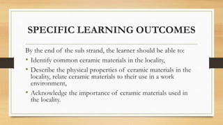 STRAND 3-MATERIALS.pptx GRADE 8 CBC FOR KIDS | PPTX