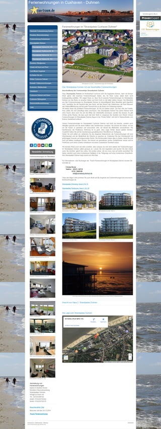  Strandpalais Duhnen - Ferienwohnungen in Cuxhaven