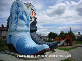 Cowboy Boots Bathroom (Seattle, WA, USA) 