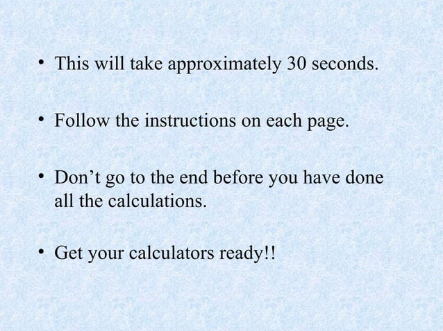 Strange calculation | PPT