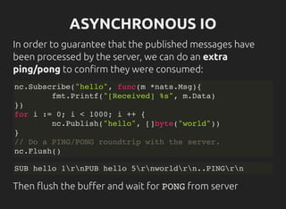 The Zen of High Performance Messaging with NATS | PDF