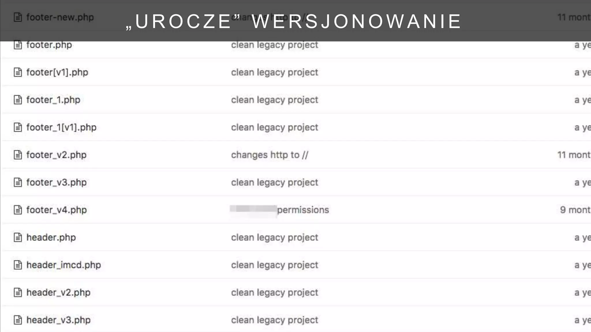 „ U R O C Z E ” W E R S J O N O W A N I E
 