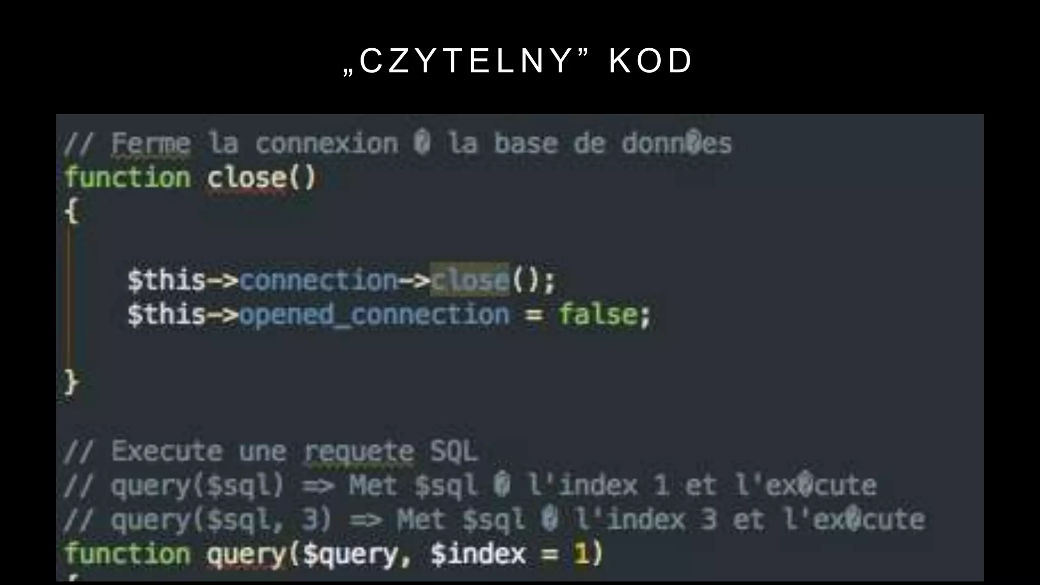 „ C Z Y T E L N Y ” K O D
 