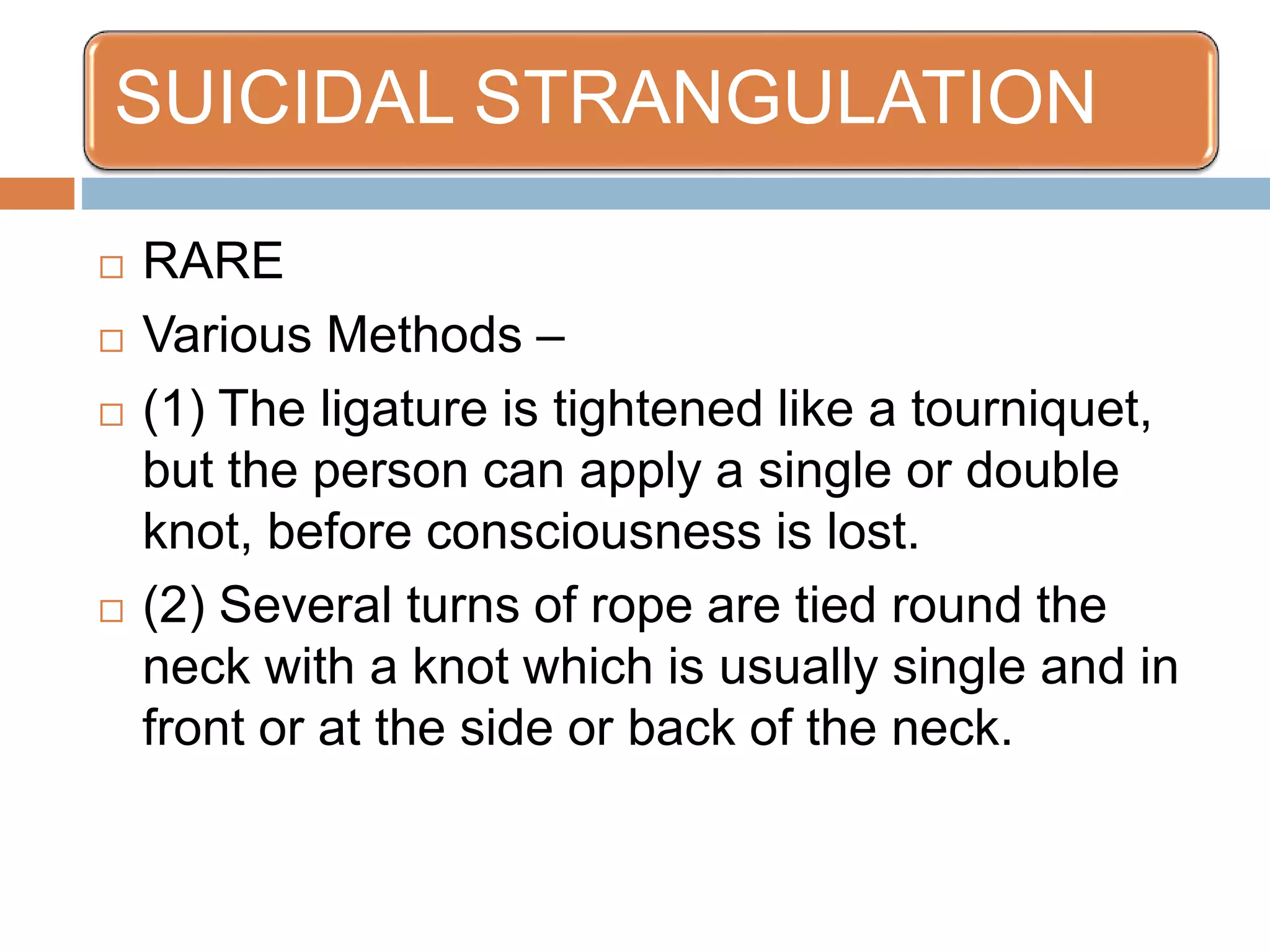 Strangulation | PPTX