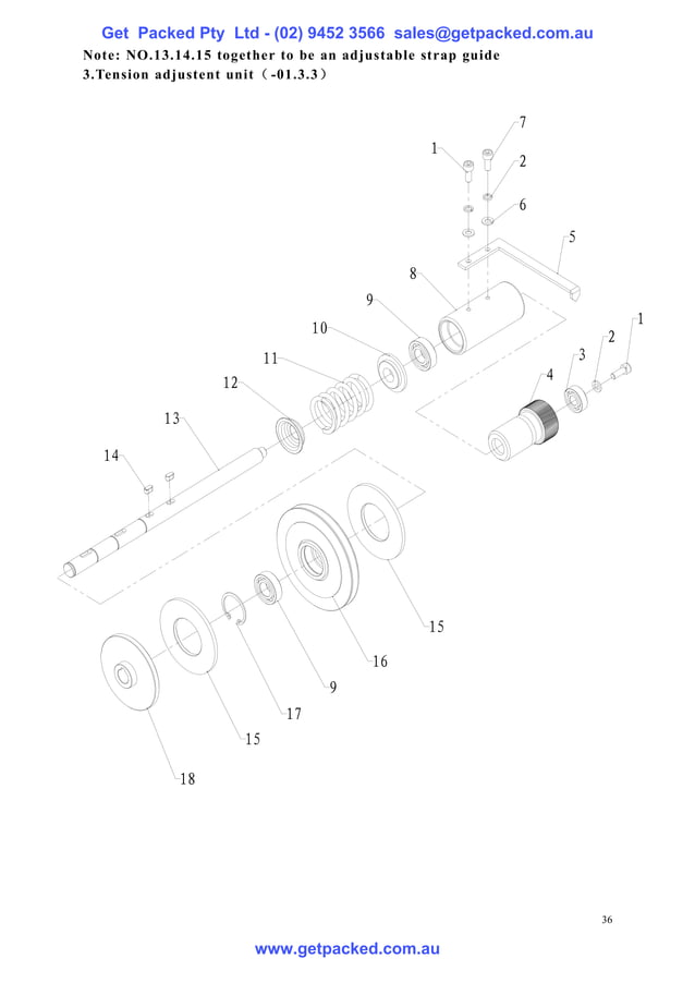 Strapping machine manual PDF