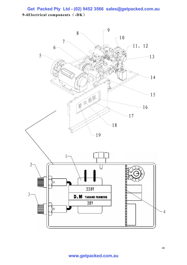 Strapping machine manual PDF