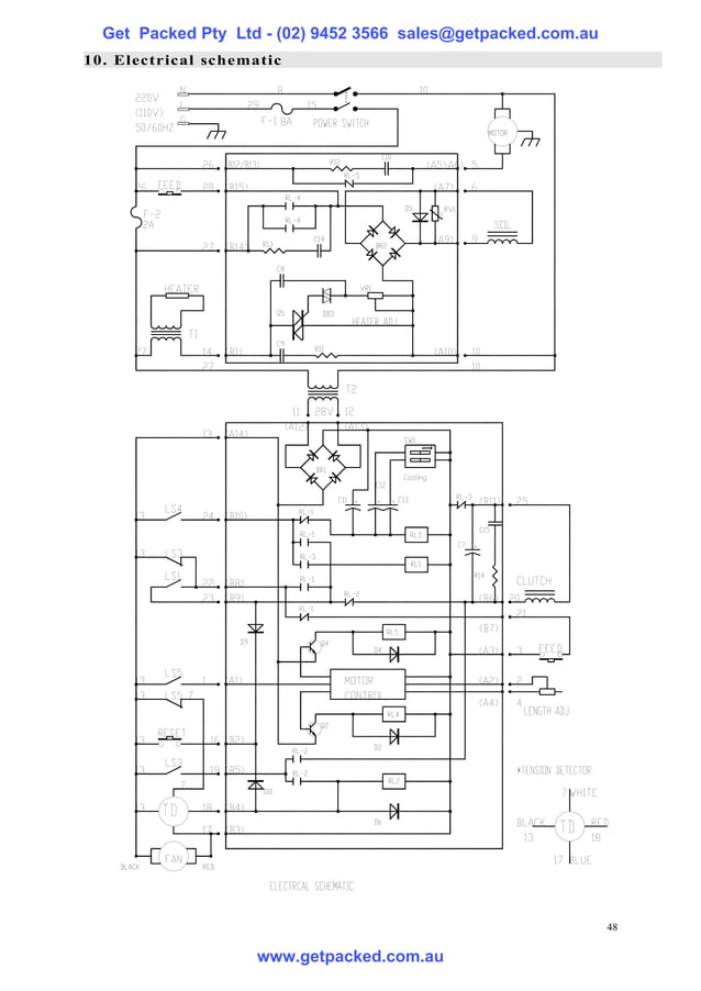 Strapping machine manual PDF