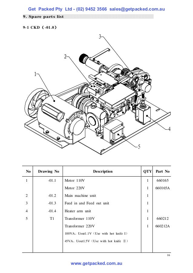 Strapping machine manual