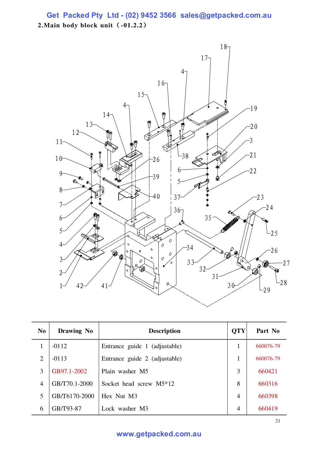 Strapping machine manual