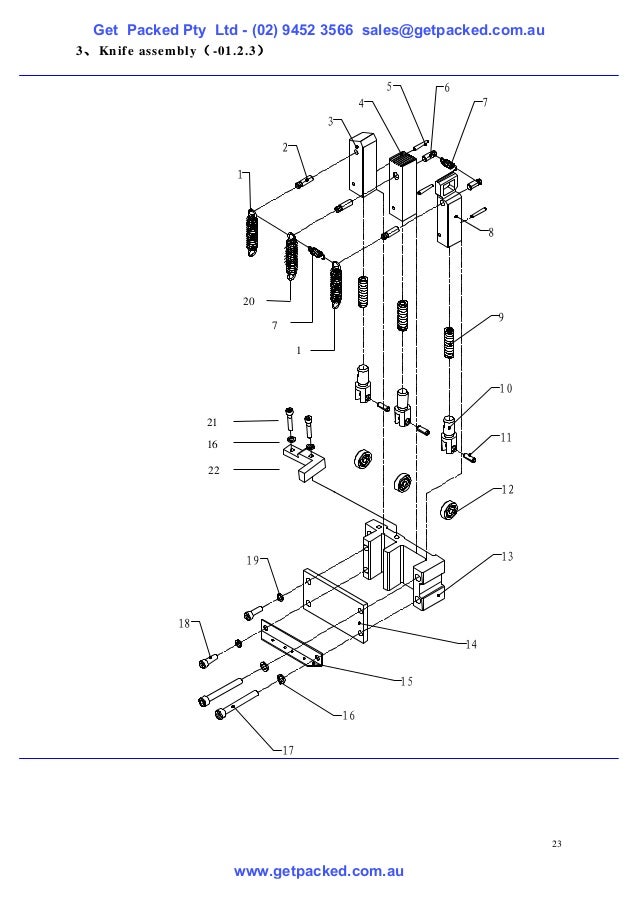Strapping machine manual