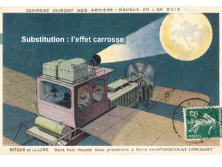 Substitution : l’effet carrosse
 