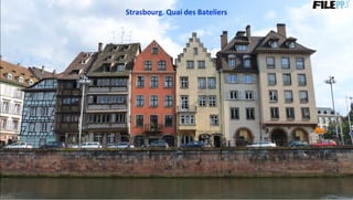 Strasbourg. Quai des Bateliers
 