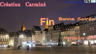 Strasbourg. Place Kléber, la nuit
 