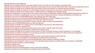 https://ir.chipotle.com/management
https://www.inc.com/justin-bariso/a-year-ago-chipotle-hired-taco-bells-ceo-now-chipotle-is-crushing-it.html
https://ir.chipotle.com/2020-02-18-Chipotle-Celebrates-Hockey-Week-Across-America-With-BOGO-Offer-And-Exclusive-Digital-Menu-Items
https://ir.chipotle.com/2020-02-10-Chipotle-Drops-Guac-Mode-A-New-Extra-Benefit-For-Chipotle-Rewards-Members
https://ir.chipotle.com/2019-02-11-Behind-The-Foil-Chipotle-Unwraps-The-Brands-Commitment-To-Real-Food-And-Transparency
https://ir.chipotle.com/2019-02-08-Chipotle-Opens-2-500th-Restaurant-Highlighting-Continued-Growth
https://www.chicagotribune.com/business/ct-biz-chipotle-test-restaurant-wrigleyville-20191219-u3f5epp5ufgfxekmdqazzg7muy-story.html
https://www.nrn.com/fast-casual/chipotle-ceo-brian-niccol-future-chipotlanes-premium-delivery-pricing-and-why-brand-has
https://www.macrumors.com/2017/11/06/chipotle-new-ordering-app-with-apple-pay/
https://www.businesswire.com/news/home/20160208006385/en/Chipotle-Commits-10-Million-Local-Farmers
https://www.thrillist.com/news/nation/chipotle-nba-finals-deal-2019-free-burritos
https://www.mobilemarketer.com/news/chris-brandt-chipotle-mobile-marketer-awards/566221/
https://www.cnbc.com/2019/04/24/chipotle-q1-2019-earnings.html
https://ir.chipotle.com/2019-11-07-Chipotle-Honors-Active-Military-And-Veterans-With-BOGO-Deal
https://ir.chipotle.com/news-releases?l=100
https://www.qsrmagazine.com/news/avocado-day-promotion-gives-chipotle-huge-sales-boost
https://www.qsrmagazine.com/reports/how-chipotle-got-its-groove-back
https://ir.chipotle.com/2018-09-24-Chipotle-Launches-New-For-Real-Campaign-Placing-Its-Real-Ingredients-In-The-Spotlight
https://ir.chipotle.com/2019-02-11-Behind-The-Foil-Chipotle-Unwraps-The-Brands-Commitment-To-Real-Food-And-Transparency
https://newsroom.chipotle.com/featured-content
https://www.customercontactweekdigital.com/performance-metrics/articles/chipotle-behind-the-foil
https://digitalcommons.unl.edu/cgi/viewcontent.cgi?article=1152&context=honorstheses
https://www.restaurantbusinessonline.com/marketing/chipotle-crafts-targeted-marketing-strategy
https://adage.com/article/special-report-ana-annual-meeting/chipotles-updated-marketing-shows-its-comeback-real/2204831
https://www.chipotle.com/about-us/sustainability
https://www.chipotle.com/
https://www.chipotle.com/values
https://www.thestreet.com/video/chipotle-mexican-grill-history-15027184
https://www.thebalancesmb.com/history-of-chipotle-mexican-grill-3973222
 