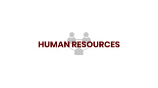 HUMAN RESOURCES
 