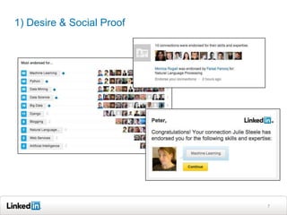 1) Desire & Social Proof




                           7
 