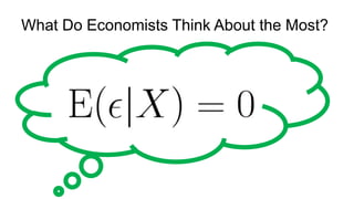 What Do Economists Think About the Most?<br />