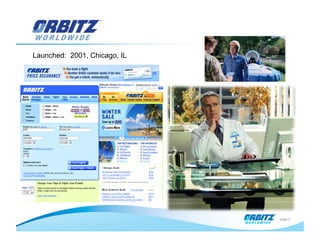 Launched: 2001, Chicago, IL




                              page 2
 