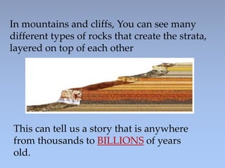 Strata Meaning Math Strata and rocks 1 | PPTX
