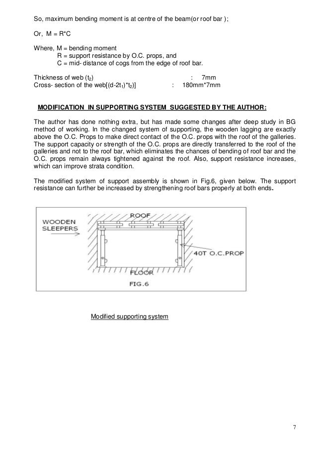 Strata control