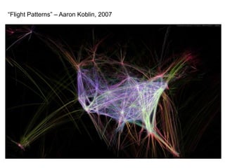“Flight Patterns” – Aaron Koblin, 2007