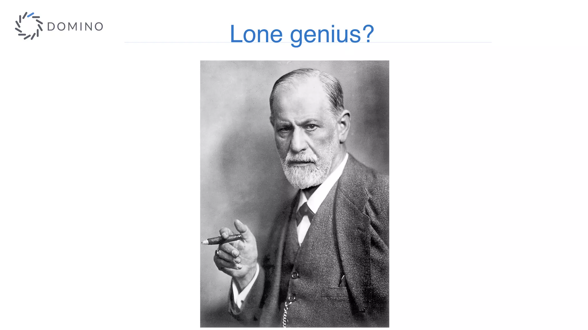 Lone genius?
 