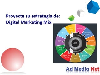 Proyecte su estrategia de: Digital Marketing Mix 