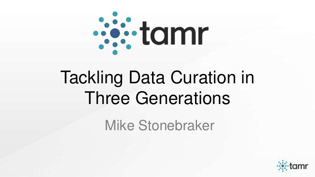 tamr strata hadoop 2014 michael stonebraker michael stonebraker