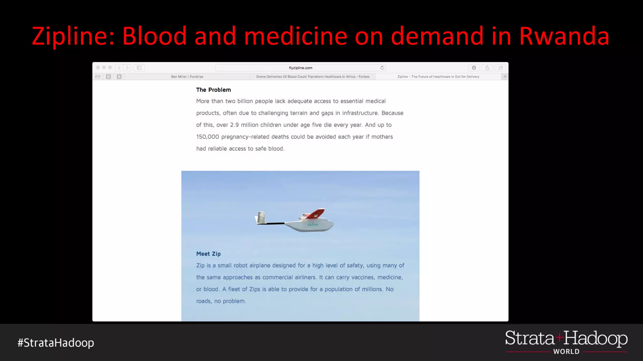 Zipline: Blood and medicine on demand in Rwanda
 