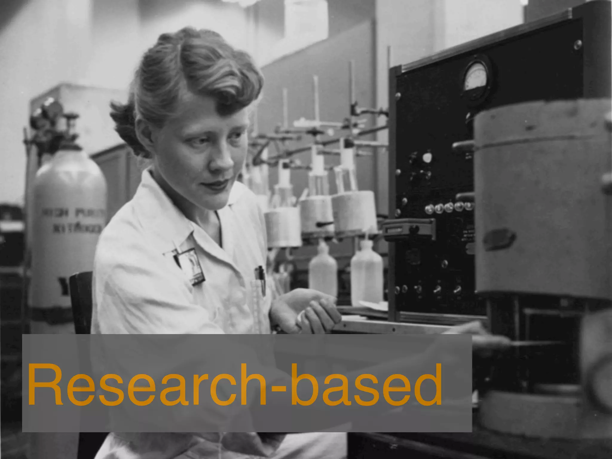 Research-based
 