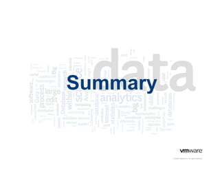 Summary

© 2009 VMware Inc. All rights reserved

 