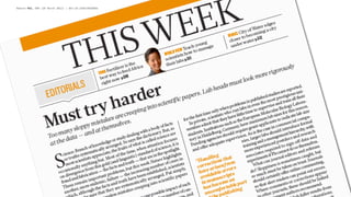 Nature 483, 509 (29 March 2012) | doi:10.1038/483509a
 