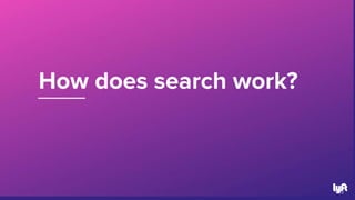 How does search work?
22
 