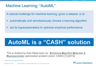 AutoML and Interpretability in Healthcare | PPTX