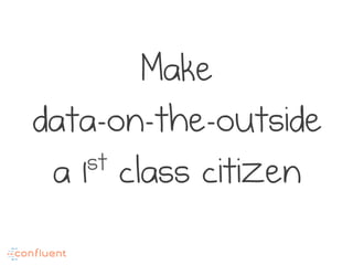 Make
data-on-the-outside
a 1st class citizen
 