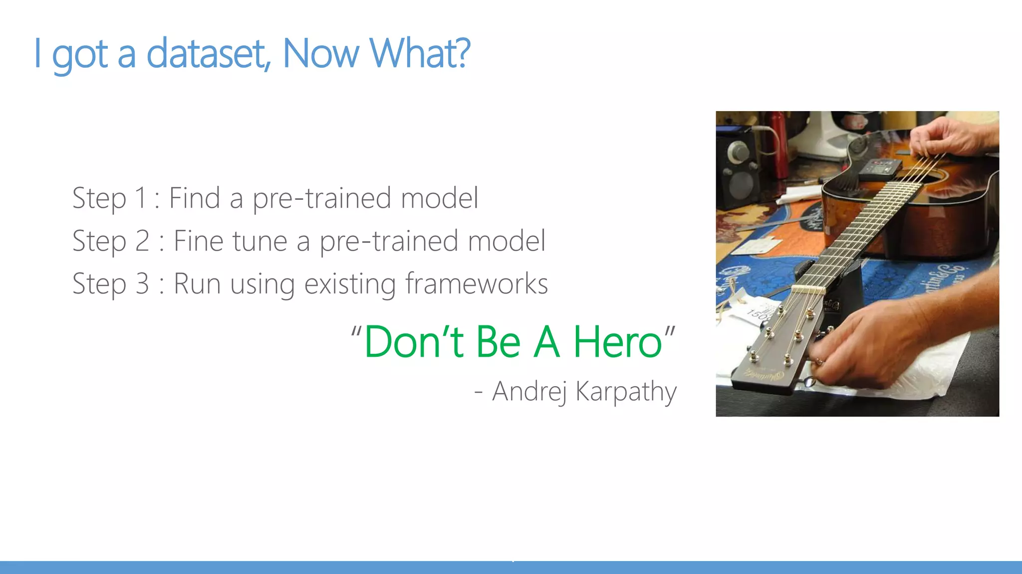 MXNET
Amalgamation : Pack all the code in a single source file
Pro:
• Cross Platform (iOS, Android), Easy porting
• Usable in any programming language
Con:
• CPU only, Slow
https://github.com/Leliana/WhatsThis
 