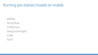 Building a DL App in 1 day
 