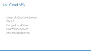 Building a DL App in 1 hour
 