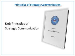 Dod Strategy.pdf Strategic Communication: A Department of Defense Perspective. Robert ...