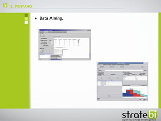 3. PENTAHO  Data Mining. 
