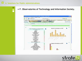  F .  Observatories of Technology and Information Society. 4. Solutions for Public Administrations 