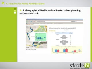  J.  Geographical Dashboards (climate, urban planning, environment ...). 4. Solutions for Public Administrations 
