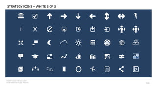 INSERT LOGO OR CO. NAME -
VIEW>MASTER>SLIDE MASTER 100
i
$
X
CEO
?
STRATEGY ICONS – WHITE 3 OF 3
 