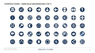 INSERT LOGO OR CO. NAME -
VIEW>MASTER>SLIDE MASTER 68
?
i
$
X
CEO
STRATEGY ICONS – DARK BLUE BACKGROUND 3 OF 3
 