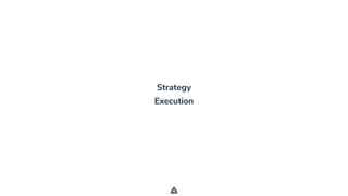 .
Strategy
Execution
 