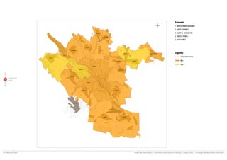Economie
                                                                     1. SERVICII FINANTE/ASIGURARI
                                                                     2. AGENTI ECONOMICI
                                                                     3. AGENTI EC. AGRICULTURA
                                                                     4. FORTA DE MUNCA
                                                                     5. BUGET PUBLIC




                                                                     Legenda
                                                                            Limita administrativa

                                                                            Bine

                                                                            Slab




      Capitolul 1
 21
      Audit




28 februarie 2007   Planul de Amenajare a Teritoriului Municipiului Chiºinãu | Etapa a-II-a | Strategia de dezvoltare teritorialã
 