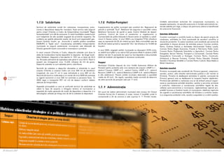 Unitãþile administrativ teritoriale din componenþa municipiului, cu
                    1.7.D Salubritate                                                              1.7.E Poliþie-Pompieri                                                          excepþia sectoarelor, îºi exercitã autonomia în limitele administrativ-ter-
                    Serviciul de salubritate constã din colectarea, transportarea, prelu-          Inspectoratului de poliþie municipal este constituit din: Regimentul de         itoriale stabilite prin lege, ºi dispun de patrimoniu distinct ºi beneficiazã
                    crarea ºi depozitarea deºeurilor menajere. Acest serviciu este asigurat        patrulã ºi santinelã “Scut”, Batalionul de asigurare a securitãþii rutiere      de autonomie financiarã.
                    pentru oraºul Chiºinãu ºi Codru de întreprinderea municipalã “Regia            Batalionul Serviciului de exortã ºi pazã, Centrul Medical de dezaal-
                    Autosalubritate” prin 68 de camioane. În restul localitãþilor aceste funcþii   coolizare, Centrul de triere al cerºetorilor ºi vagabonzilor ºi                 Autoritate deliberativã
                    sunt îndeplinite de alte societãþi angajate de primãriile respective. De       Comisariatele de poliþie dislocate în fiecare sector al capitalei cu subdi-     Consiliul municipal ºi consiliile locale nu dispun de aparat propriu de
                    curãþenia pe spaþiile adiacente caselor de locuit sunt responsabili ges-       viziuni în fiecare cartier. In anul 2004 s-au înregistrat 9756 infracþiuni      conducere, activitatea lor fiind coordonatã de secretarii consiliilor ºi
                    tionarii fondului locativ, pe drumurile ºi spaþiile publice societatea         ceea ce reprezintã 64,2% din totalul pe þarã. Rata criminalitãþii este de       structurile primãriilor. În cadrul consiliului sunt constituite opt comisii de
                    EXDRUPO ºi “Spaþii verzi”. Coordonarea activitãþilor întreprinderilor          64,3% din totalul pe þarã ºi reprezintã 125,1 de infracþiuni la 10.000 de       specialitate în diverse domenii de activitate precum Comisia Juridicã,
                    municipale ce asigurã salubrizarea municipiului este efectuatã de              locuitori.                                                                      Pentru Ordinea Publicã ºi Activitatea Administraþiei Publice Locale,
                    Direcþia generalã locativ-comunalã ºi amenajare a primãriei.                                                                                                   Comisia Pentru Buget, Economie, Finanþe ºi Patrimoniu Public Local,
                                                                                                   In anul 2005, angajaþii politiei municipale au descoperit 2578 crime,
                                                                                                                                                                                   Comisia Pentru Problemele Suburbiilor ºi Agriculturii, Comisia Pentru
                    In cazul oraºului Chiºinãu ºi Codru, deºeurile colectate sunt duse la          au stabilit locul aflãrii ºi au reþinut 532 persoane aflate în cãutare ºi 803
                                                                                                                                                                                   Energeticã, Servicii Tehnice, Transport ºi Comunicaþii, Comisia Pentru
                    staþie de transbordare înainte depozitãrii la depozitul de lângã locali-       debitori de stat. În perioada de raport au fost depistate ºi documentate
                                                                                                                                                                                   Gospodãrire Comunalã ºi Ecologie, Comisia Pentru Construcþii,
                    tatea Þânþãreni. Depozitul a fost deschis în 1991 pe un teren de 22,5          6543 de încãlcãri ale legislaþiei în domeniul construcþiei.
                                                                                                                                                                                   Arhitecturã ºi Resurse Funciare, Comisia Pentru Educaþie, Protecþia
                    ha. Perioada estimativã de exploatare este pânã în anul 2015. Pânã în
                                                                                                                                                                                   Socialã ºi Ocrotirea Sãnãtãþii ºi Comisia Pentru Culturã, Mass-Media ºi
                    prezent sau înmagazinat circa 12,335 milioane de m3 de gunoi.                  Pompieri                                                                        Relaþii Interetnice
                    Deºeurile colectate nu sunt selectate pentru valorificare.
                                                                                                   Municipiul Chiºinãu dispune de cinci Unitãþi Autonome Militare de
                    Serviciile de colectare a deºeurilor domestice ºi industriale în cazul         Pompieri pentru protecþia celor cinci sectoare ale oraºului: UAMP nr.1 -        Autoritate executivã
                    oraºului Chiºinãu ºi oraºului Codru are circa 500 mii de beneficiari           sectorul Ciocana, UMAP nr.2 - sectorul Centru; UAMP nr.3 - sectorul
                                                                                                                                                                                   Primãria municipalã este constituitã din Primarul general, viceprimari,
                    înregistraþi, din care 21 mii în case individuale ºi circa 489 mii din         Buiucani; UAMP nr.6 - sectorul Botanica ºi UAMP nr.8 - sectorul Râºcani
                                                                                                                                                                                   secretar, pretori, ºeful direcþiei administraþie publicã ºi alþi membri ai
                    blocurile de locuit cu multe etaje ºi un numãr de circa 5600 de contracte      ºi alte subdiviziuni. Fiecare unitate municipiu deserveºte o suprafaþã
                                                                                                                                                                                   Primãriei. Primãria îºi desfãºoarã activitatea în ºedinþe, convocate de
      Capitolul 1   cu agenþii economici ºi circa 260 mii contracte cu persoane fizice. În         medie de 45 km2.. De regulã, suprafaþa medie normalã de deservire
 33                                                                                                                                                                                Primarul general care se desfãºoarã la începutul fiecãrei sãptãmâni.
      Audit         2005 regia a transportat 997 mii m3 de deºeuri conform datelor                 de cãtre serviciile de pompieri este sub 11 km2.
                                                                                                                                                                                   Primãria este abilitatã cu realizarea unui ºir de atribuþii precum organi-
                    obþinute de întreprindere.                                                                                                                                     zarea ºi coordonarea activitãþii direcþiilor, secþiilor ºi serviciilor primãriei
                                                                                                                                                                                   ºi preturilor, elaborarea ºi coordonarea activitãþilor legate de dez-
                    Aspectele principalele cu care se confruntã serviciul de salubritate se
                    referã la lipsa de acoprire a întregului teritoriu al municipiului ºi
                                                                                                   1.7. F Administraþie                                                            voltarea socio-economicã a municipiului, reglementarea regimul pro-
                                                                                                                                                                                   prietãþii funciare ºi fondului locativ al municipiului, stabilirea regimului
                    aspectele de mediu generate de modul de depozitare a deºeurilor ºi a           Din punct de vedere administrativ municipiul este compus din Oraºul             de urgenþã ºi coordonarea activitãþilor de lichidare a urmãrilor acestu-
                    tehnologiilor utilizate pe întreg ciclu de de la colectare la depozitare.      Chiºinãu format din 5 sectoare, 6 oraºe, inclusiv 2 localitãþi rurale în        ia ºi asigurarea protecþiei civile, sociale a populaþiei ºi a ordinii publice.
                                                                                                   componenþã ºi 26 de comune ºi sate cuprinse în 11 Primãrii locale.




28 februarie 2007                                                                                                                               Planul de Amenajare a Teritoriului Municipiului Chiºinãu | Etapa a-II-a | Strategia de dezvoltare teritorialã
 