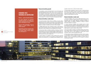 Viziunea de dezvoltare generalã                                                         completa caracterul istoric ºi cultural al fondului existent.

                                                                                                                                                                          5. Noile dezvoltãrii rezidenþiale vor trebui sã conþinã o combinaþie de tipuri
                                                                                  In concordanþã cu structura teritorialã actualã, viziunea de dezvoltare este            de locuinþe, servicii publice ºi funcþiuni comerciale, care sã asigure locuito-
                                                                                  personalizatã diferenþiat pentru mediul urban ºi cel rural, urmãrind elim-              rilor un acces rapid la aceste servicii urbane, fãrã sã constituie elemente
                                      CHIªINÃU 2025                               inarea disparitãþilor dintre acestea, din punct de vedere al gradului de con-
                                                                                  fort ºi echipãrii cu infrastructurã. In acelaºi timp, în perioada 2007-2025,
                                                                                                                                                                          adiþionale de congestie de trafic în centrul oraºelor ºi fãrã sã conducã la dis-
                                                                                                                                                                          trugeri ale mediului/peisajului înconjurãtor.
                                      VIZIUNEA DE DEZVOLTARE                      municipiul Chiºinãu va cunoaºte o dezvoltare policentricã, prin consolidarea
                                                                                  economicã a unitãþilor teritorial-administratice aflate în vecinãtatea coridoru-
                                                                                  lui pan-european IX, al coridorului Giurgiuleºti ºi Budapesta-Iaºi-Odesa.               Viziunea de dezvoltare a zonelor rurale
                                      Chiºinãu - capitala Republicii Moldova:
                                                                                  Viziunea de dezvoltare a zonelor urbane                                                 1. Echiparea localitãþilor rurale cu servicii ºi utilitãþi publice trebuie ca pe ter-
                                      Un nucelu policentric de dezvoltare                                                                                                 men mediu sã conducã la creºterea gradului de confort al locuitorilor ºi a
                                      economicã dominat de activitãþi pro-                                                                                                atractivitãþii pentru noi investiþii. Asigurarea accesibilitãþii localitãþilor ºi
                                                                                  1. Din punct de vedere al utilizãrii eficiente a utilitãþilor ºi serviciilor publice,
                                      ductive nepoluante (zone de transfer ºi     dezvoltarea economicã ºi socialã a municipiului va trebui susþinutã de cãtre            creºterea gradului de mobilitate al cetãþenilor va facilita, de asemeni,
                                      parcuri tehnologice) ºi turism;             instituþiile publice ºi/sau private implicate în oferta de servicii publice, în scop-   funcþionarea integratã a municipiului.
                                                                                  ul emiterii de decizii comune privind locul unde investiþiile publice vor trebui        2. In afara intravilanului localitãþilor rurale, activitãþile agricole vor trebui
                                      Un loc de viaþã confortabil, cu acces la    realizate cu prioritate, iar creºterea economicã va trebui încurajatã.                  încurajate pe terenurile cu potenþial. Aceste localitãþi pot juca un rol impor-
                                      utilitãþi ºi servicii publice, într-un
                                                                                  2. Utilitãþile publice precum apa, canalizarea ºi gazul vor trebui extinse în           tant în domeniul agro-alimentar, prin mobilizarea potenþialului regional ºi
                                      mediu nepoluat;
                                                                                  scopul stimulãrii dezvoltãrii economice ºi asigurãrii de alternative economice          oferirea de servicii ºi input economic pentru colectarea ºi procesarea pro-
                                                                                  viabile pentru viitoare amplasãri de zone rezidenþiale ºi/sau de afaceri.               duselor agricole ºi acces la transport ºi telecomunicaþii.
                                      O destinaþie atractivã în peisajul multi-
                                      cultural european prin variate moduri       3. Din punct de vedere al modului de utilizare a terenului în intravilanul              3. Din punct de vedere al mediului ºi al protecþiei peisajului, terenurile agri-
    Capitolul 2                       de expresie: limbã, muzicã, arhitec-        oraºului Chiºinãu ºi mai ales la graniþa dintre acesta ºi localitãþile vecine, tre-     cole ºi pãdurile, trebuie sã constituie centuri verzi de protecþie pentru zona
 54 Viziune ºi obiective strategice   turã, arheologie etc.                       buie ghidatã punerea de acord a densitãþii utilitãþilor publice existente, sau          urbanã. Aceste centuri vor oferi posibilitãþi de recreere pentru locuitorii
    de dezvoltare                                                                 propuse, cu densitatea unitãþilor funcþionale existente, sau propuse spre dez-          municipiului, precum ºi factori de atracþie pentru turiºti.
                                                                                  voltare (locuinþe, birouri, parcuri logistice, etc).                                    4. Zonele rurale vor promova identificarea ºi punerea în valoare a peisaju-
                                                                                  4. Centrul oraºelor va fi revitalizat în scopul constituirii sale ca punct de           lui a proprietãþilor tangibile cu funcþiuni de locuire, religioase, culturale sau
                                                                                  atracþie la nivel zonal ºi regional. Vor fi încurajate cu prioritate programe de        agricole, precum ºi a proprietãþilor intangibile, ce cuprind tehnici ºi
                                                                                  renovare ºi de construcþii noi, cu rol catalizator pentru dezvoltare, care vor          deprinderi, muzicã, literaturã sau alte forme de manifestãri ºi de obiceiuri
                                                                                                                                                                          transmise pânã în prezent.




28 februarie 2007                                                                                                                      Planul de Amenajare a Teritoriului Municipiului Chiºinãu | Etapa a-II-a | Strategia de dezvoltare teritorialã
 